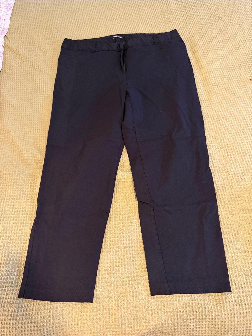 George Black Straight-Leg Work Trousers